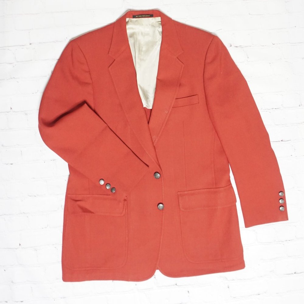 Mens Red Blazer